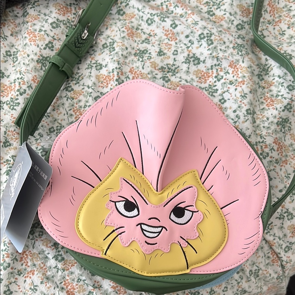 Alice and wonderland flower purse